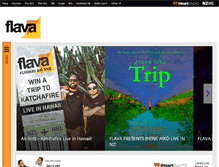 Tablet Screenshot of flava.co.nz